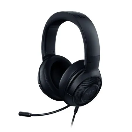 RAZER Kraken X for Console Wired Gaming Headphones With Mic ( Black - Blue ) ( Pc / Mac / Xbox / PS4 / PS5 )