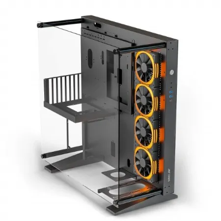 Ant Esports CYPHER K9 Black Mid-Tower ATX Open-Frame Computer Case