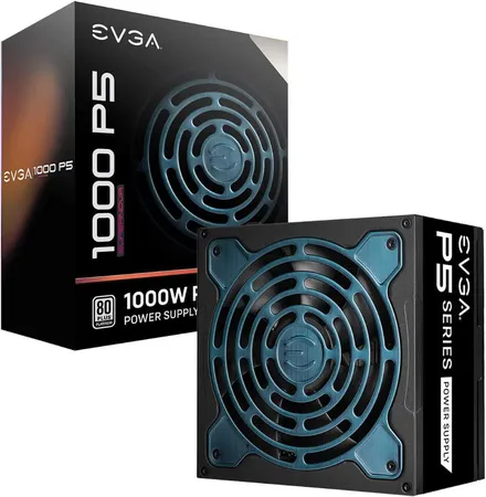 EVGA SuperNova 1000 P5 Platinum 1000 Watt Fully Modular Power Supply (220-P5-1000-X1)