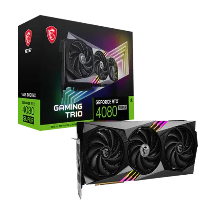 MSI GeForce RTX 4080 Super Gaming X Trio 16GB Nvidia Graphic Card