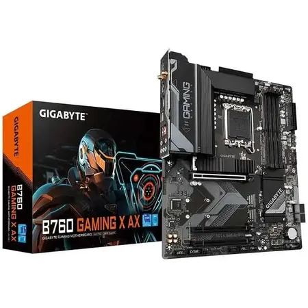 Gigabyte B760 Gaming X Ax Wifi Lga1700 Atx Motherboard (GA-B760-GAMING-X-AX-D5)