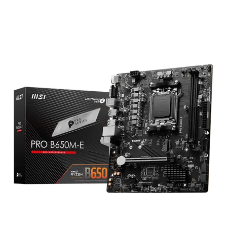 MSI PRO B650M-E Motherboard...