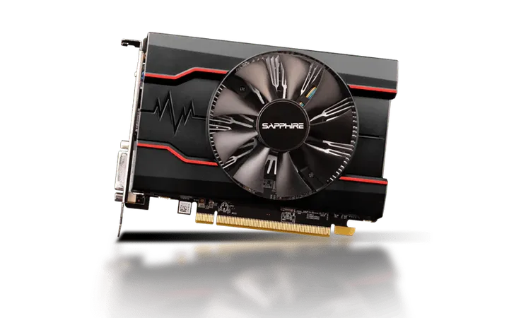 SAPPHIRE AMD RADEON RX550 4GB PULSE OC GRAPHIC CARD