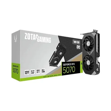 ZOTAC GAMING GeForce RTX 5070 Twin Edge OC 12GB GDDR7 (ZT-B50700H-10P)