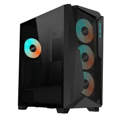 GIGABYTE C301 Glass ARGB EATX Mid Tower Cabinet (Black)