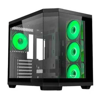 Ant Esports Crystal X11 Mid-Tower High End Gaming Cabinet Black