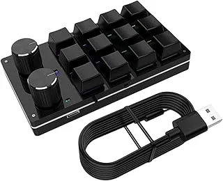 12 Key Mini Mechanical Keyboard Programmable Keypad RGB Lights for Office Black | Keyboards, Mice & Pointers | Keyboards & Keypads