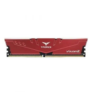 Teamgroup T-FORCE Vulcan Z Series 16GB (16GBX1) DDR4 3200MHz Red Memory TLZRD416G3200HC16F01