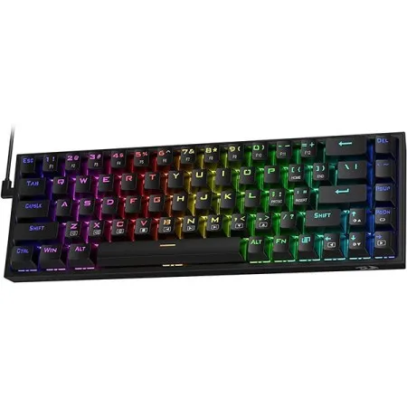 Redragon K631 Castor 65% Wired Mechanical Gaming Keyboard Black
