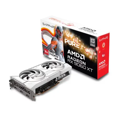 Sapphire Pure Radeon RX 9060 XT 16GB GDDR6 Graphics Card (11350-02-20G)