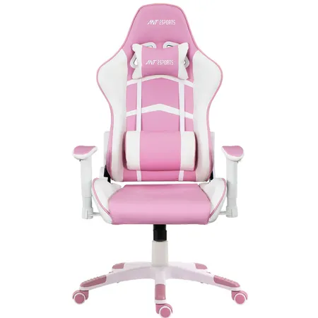 Ant Esports 9077 Ergonomic White and Blue Gaming Chair