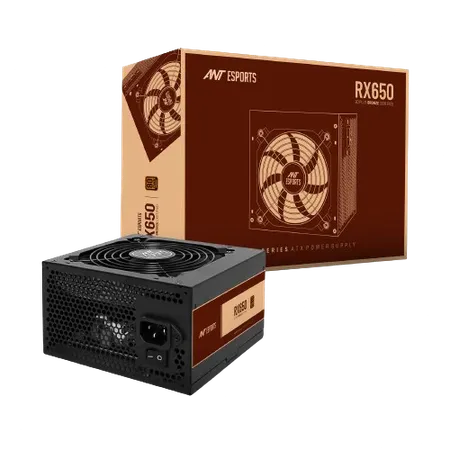 Ant Esports Rx Series Rx650 80 Plus Bronze Power Supply (RX650)