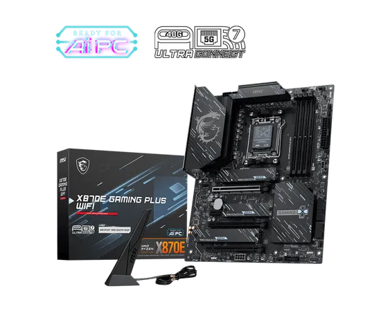 MSI X870E Gaming Plus WIFI ATX Motherboard