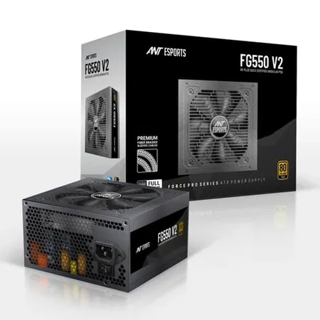 Ant Esports FG550 V2 Gold 550 Watt Fully Modular Smps