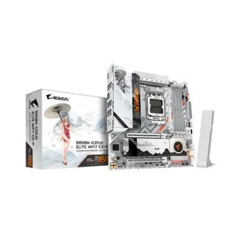 Gigabyte B850M AORUS ELITE WIFI7 ICE-P M-ATX Motherboard