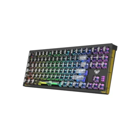 AULA F2183 TKL RGB Wireless Bluetooth Mechanical Gaming Keyboard ( Black ) ( Clicky Blue Switch ) (‎F2183)