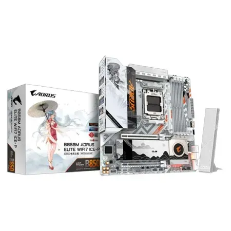 Gigabyte B850M AORUS ELITE WIFI7 ICE-P M-ATX Motherboard