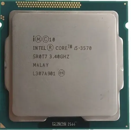 Intel 3570 processor 3.8 GHz LGA 1155 Socket 4 Cores Desktop Processor