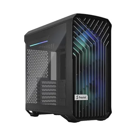 Fractal Design Torrent Compact RGB TG Light Tint E-ATX Mid Tower Cabinet Black