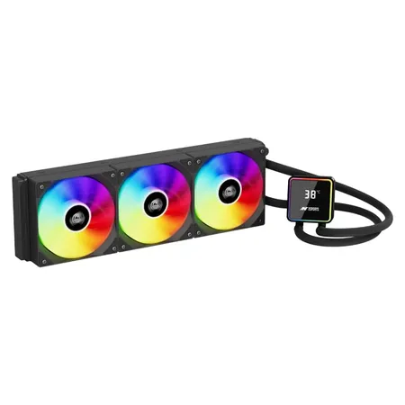 Ant Esports ICEStorm-360 ARGB CPU Liquid Cooler with Temperature Display