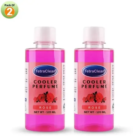 TetraClean Cooler Perfume Liquid I Water Cooler Perfume I Room Air Freshener I Cooler scent Refill Cooler Perfume Rose