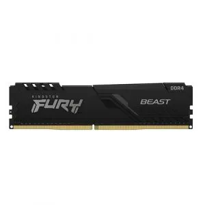 Kingston Fury Beast 16GB (16GB x 1) 3200MHz DDR4 Desktop Memory (RAM) Black