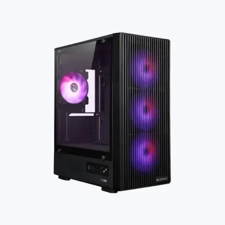 ZEBRONICS Zeb Aegis mATX Cabinet
