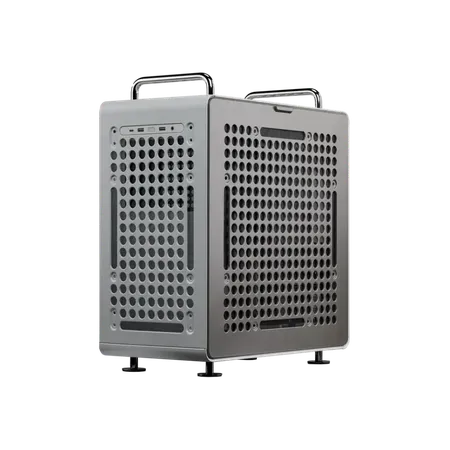 COOLER MASTER Qube 540 ATX Mid Tower Cabinet ( Stardust Iron )