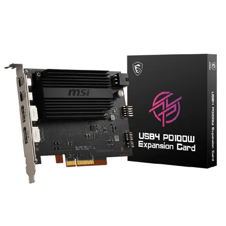 MSI USB4 PD100W Expansion Card...