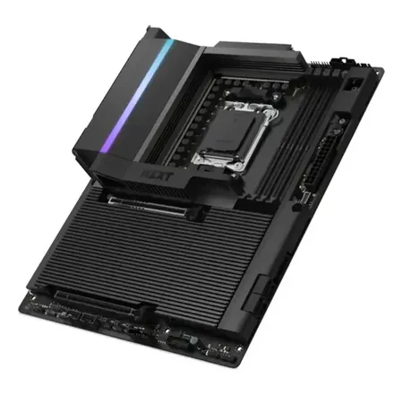 NZXT N9‑X87XT‑B1 AMD X870E ATX DDR5 Wi‑Fi 7 Full Cover RGB Gaming Motherboard