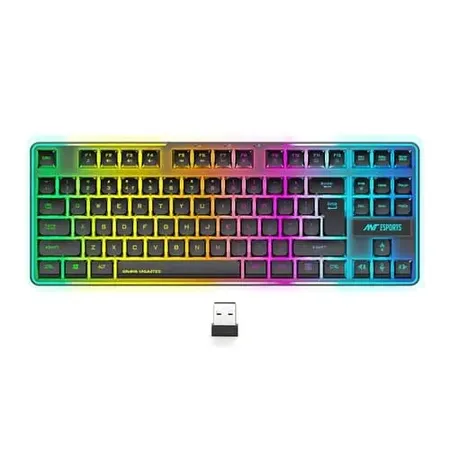 Ant Esports MK720 Pro V2 Wireless TKL RGB Keyboard...