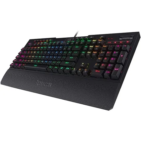 REDRAGON K586 Brahma Full Size Mechanical Wired Gaming Keyboard ( Black ) ( Red Linear Switch )