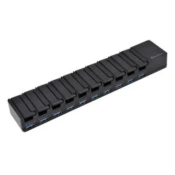 SilverStone UC04-PRO 10-Port USB Charging Station (SST-UC04B-PRO)