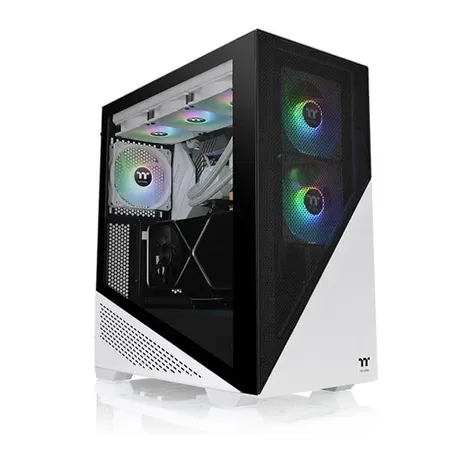 THERMALTAKE Divider 370 Snow ARGB EATX Mid Tower Cabinet (White)