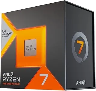 AMD 7000 Series Ryzen 7 7800X 3D Desktop Processor 8 cores 16 Threads 104 MB Cache 4.2 GHz Upto 5.6 GHz AM5 Socket (100-100000910WOF)