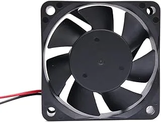 Electronic Spices Mini 2.5INCH (65x65x15mm) Cooling Fan DC 12V for PC Case, CPU Cooler Radiator (Black) pack of 1 pcs