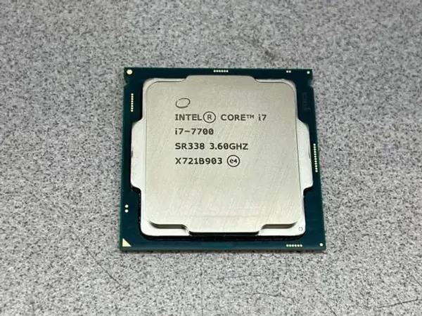 Intel Core i7 7700 3.6 GHz Upto 4.2 GHz LGA 1151 Socket 4 Cores 8 Threads Desktop Processor