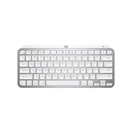LOGITECH MX Keys Mini MAC Membrane Wireless Keyboard ( Pale Grey )