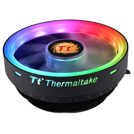 THERMALTAKE UX100 ARGB Lighting Single Tower CPU Air Cooler (Black)