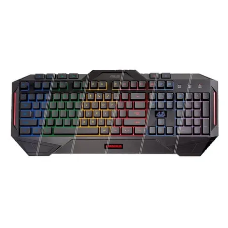ASUS Cerberus MKII Full Size Membrane Wireless Gaming Keyboard ( Black )