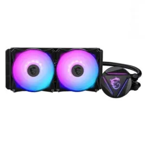 MSI MAG Coreliquid 240R V2 ARGB 240mm with Intel & AMD Socket Support, Dual 120mm Fans CPU Liquid Cooler
