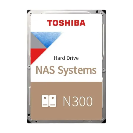 Toshiba N300 22TB NAS Internal HDD with 7200 RPM SATA 6Gb/s 512MB Cache CMR