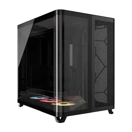 Corsair AIR 5400 RS-R ARGB Triple Chamber Mid-Tower Case - Black