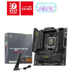 MSI MAG B850M Mortar WiFi DDR5 AMD AM5 M-ATX WiFi 7 PCIe 5.0 Gaming Motherboard