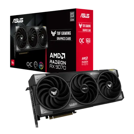 Asus Tuf Gaming Radeon RX 9070 OC Edition 16GB GDDR6 Graphics Card TUF-RX9070-O16G-GAMING