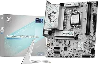 H810M Gaming WIFI6E Motherboard, mATX - Supports Intel Core Ultra Processors (Series 2), LGA 1851 - DDR5 Memory Boost 6400+ MT/s OC, 1 x PCIe 5.0 x16, 1 x M.2 Gen4, 2.5G LAN, Wi-Fi 6E