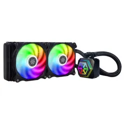 SILVERSTONE PF240-ARGB 240mm CPU Liquid Cooler (Black)