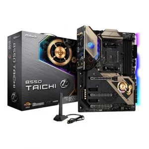 ASROCK B550 TAICHI RAZER EDITION MOTHERBOARD (AMD SOCKET AM4/RYZEN 5000, 4000G AND 3000 SERIES CPU/MAX 128GB DDR4 5200MHZ MEMORY)