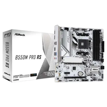 ASRock B550M Pro RS AM4 Micro ATX Motherboard