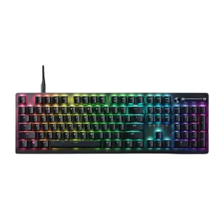 Razer DeathStalker V2 Gaming Keyboard – Clicky Optical Purple Switches